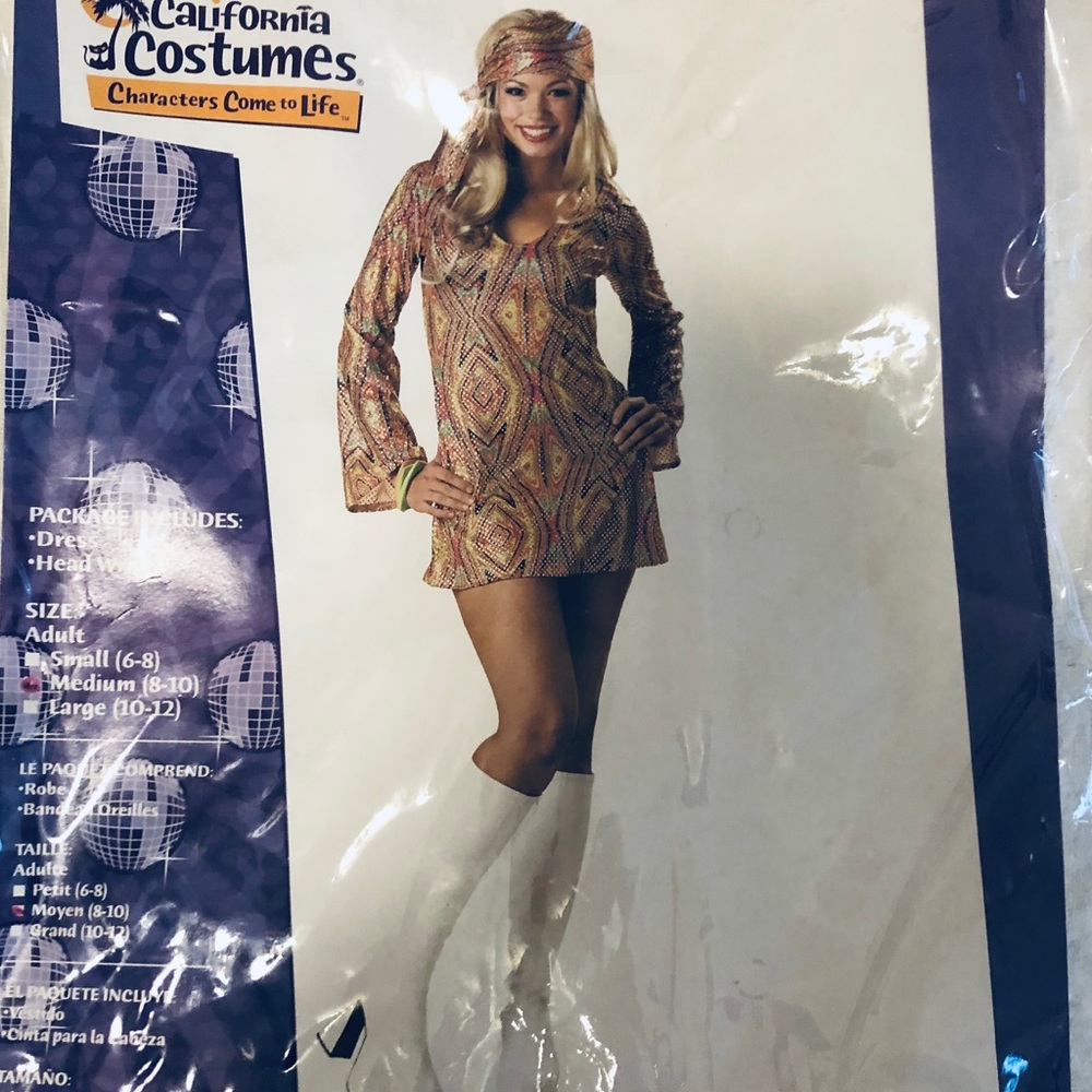 Halloween Disco Dolly Costume